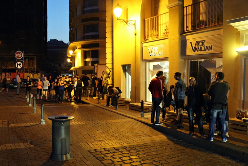 Suzi in Beirut at Vick Vanlian Showroom